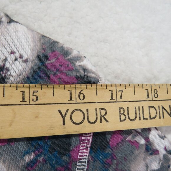 Philosophy Shirt Womens Size Extra Large Floral Asymmetrical Hem Tunic - Picture 6 of 9